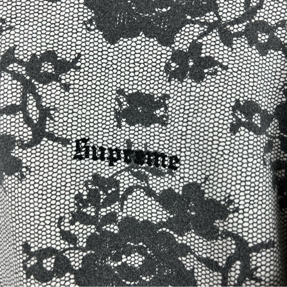 Supreme Floral Long Sleeve Shirt Medium - Picture 3 of 5
